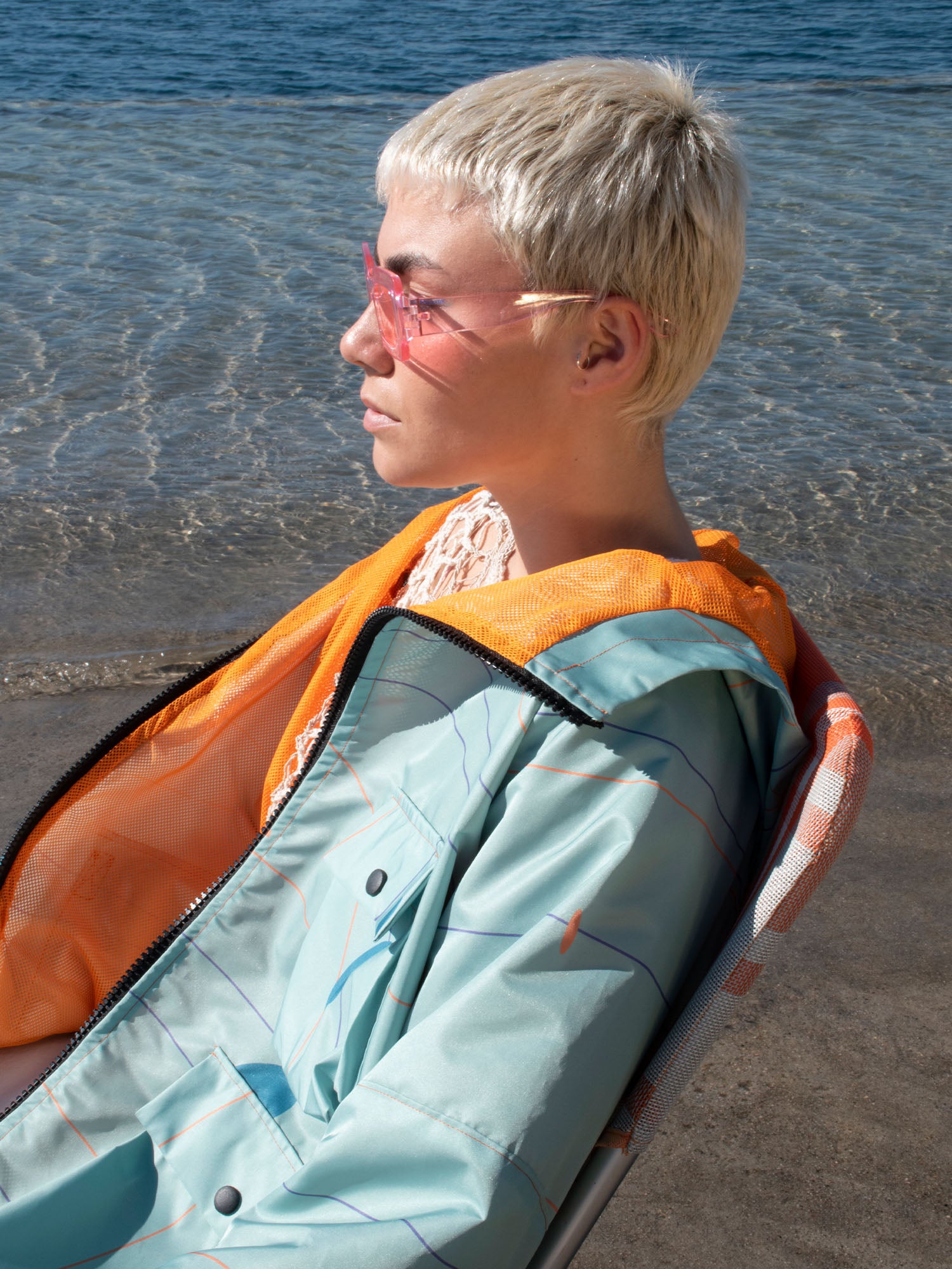 Ik Studio impermeable estampado unisex