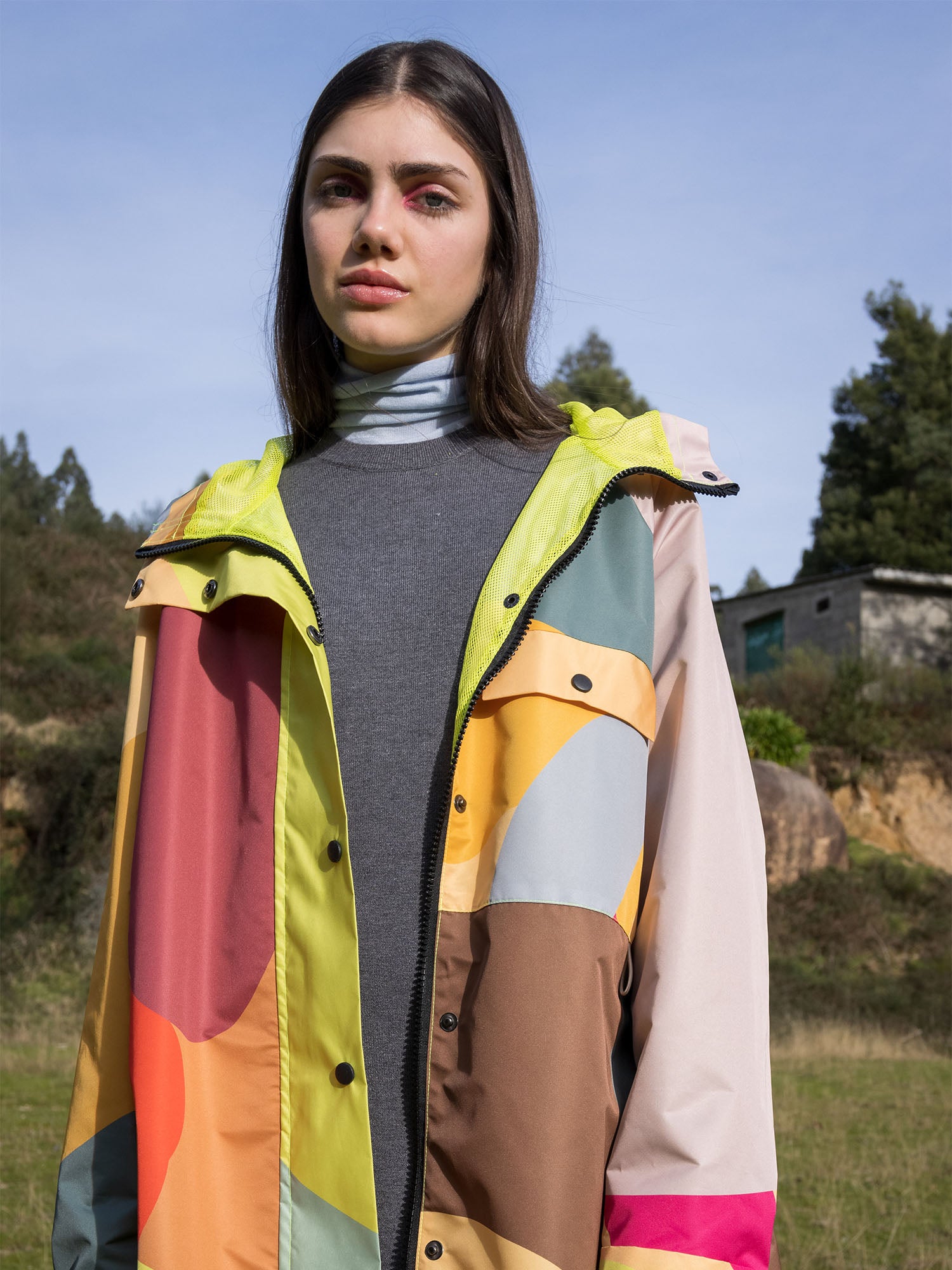 Ik Studio impermeable estampado unisex